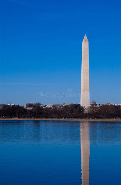 Washington Monument Reflection Editorial Stock Photo - Image of building, america: 9077928