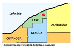 Lake County Ohio Map - Agnese Latashia