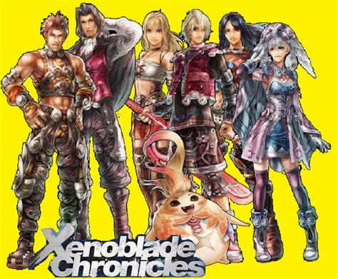 Xenoblade Chronicles Characters by CatCamellia on DeviantArt