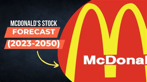 McDonald's Stock Price Prediction 2023-2030, 2040, 2050 | MCD Stock Forecast