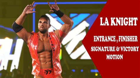 WWE 2K22 The Whole Dam DLC Pack || LA Knight Entrance, Finisher, Signature & Victory Motion ...