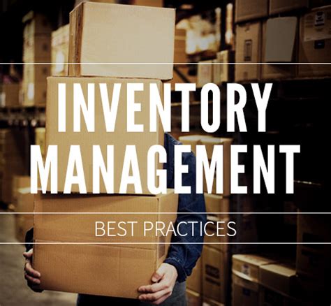 Inventory Management Best Practices