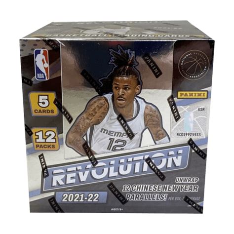 2021-22 Panini NBA Revolution Chinese New Year Basketball Hobby Box - Icons of Sport