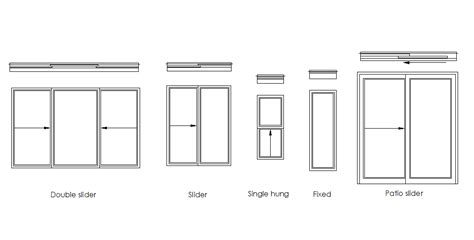 Elevation of a window dwg file - Cadbull