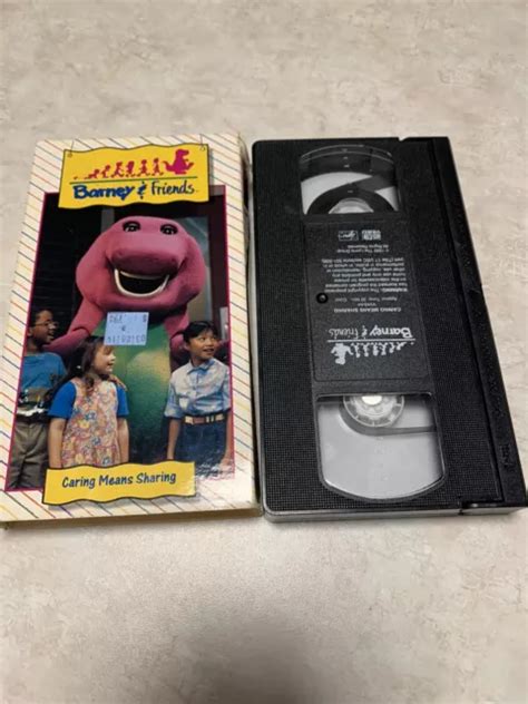 BARNEY AND FRIENDS Caring Means Sharing VHS EUR 8,72 - PicClick IT