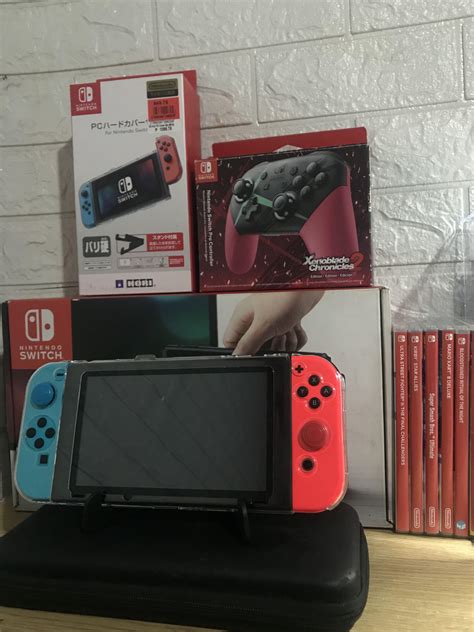 Nintendo Switch V1 All in, Video Gaming, Video Game Consoles, Nintendo on Carousell