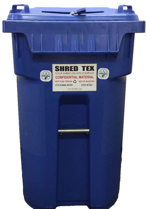 Security Containers Houston | Shredding Containers | ShredtexShredTex