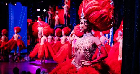 2023 Paris Moulin Rouge Cabaret Show And Dinner Including