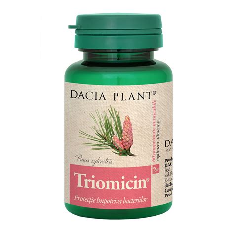 Triomicin, 60 comprimate, Dacia Plant - Farmacie Online NonStop: Produse la Pret Mic