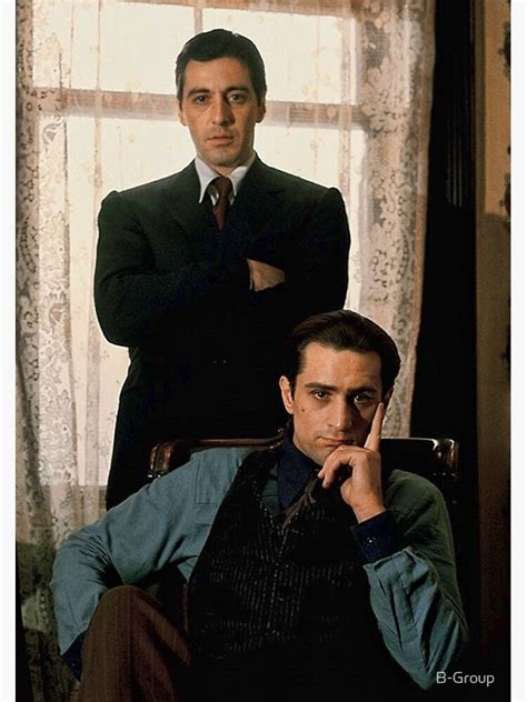 "The Godfather - Al Pacino, Robert De Niro" Art Print for Sale by B ...