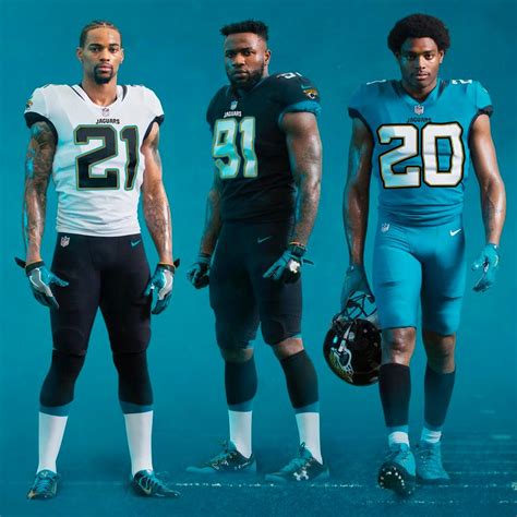 Jaguars new uniforms : r/nfl