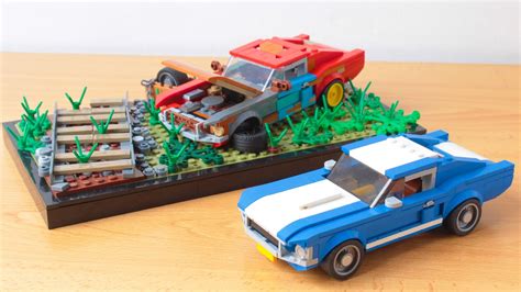 Lego Restored Ford Mustang MOC - YouTube