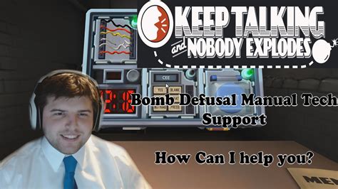 Bomb Defusal Manual Tech Support - YouTube