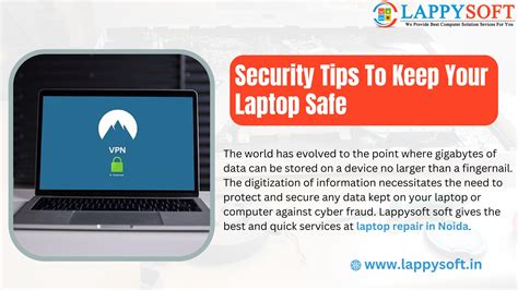 Security Tips To Keep Your Laptop Safe by lappysoft - Issuu