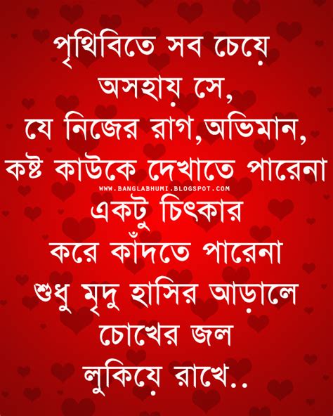 Sad Status Bengali Quotes - canvas-point