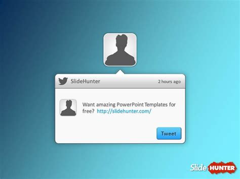 Free Twitter PowerPoint Template