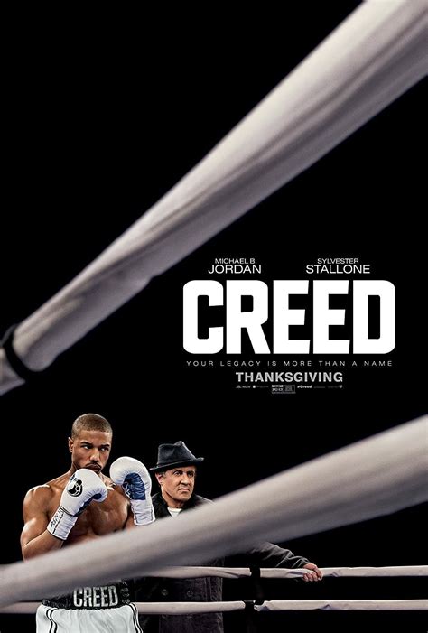 Creed (2015) Movie Poster Size, Creed Movie, Micheal B Jordan, Jeff Seid, Amazon Advertising ...