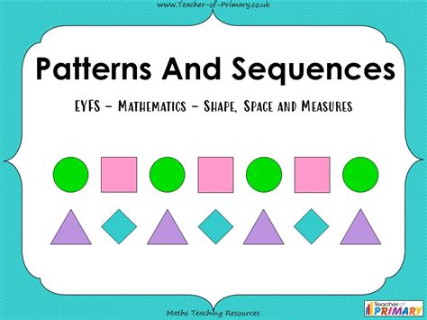 Eyfs Patterns Ideas Eyfs Math Patterns Pattern Activities | Hot Sex Picture