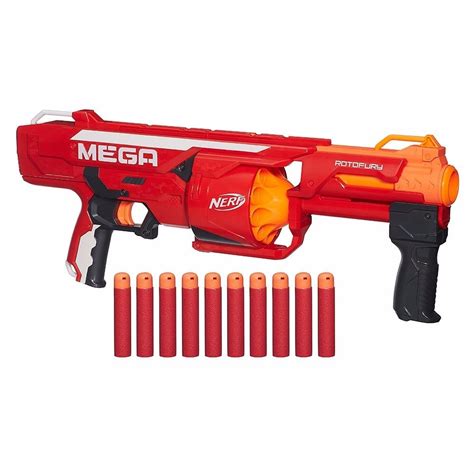 Nerf N-strike Mega Series Rotofury Blaster - R$ 1.111,98 em Mercado Livre