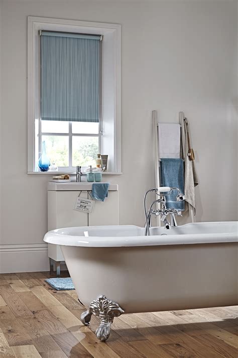 Ahh… the bathroom – practical, pleasing and the perfect setting for cleverly crafted blinds ...