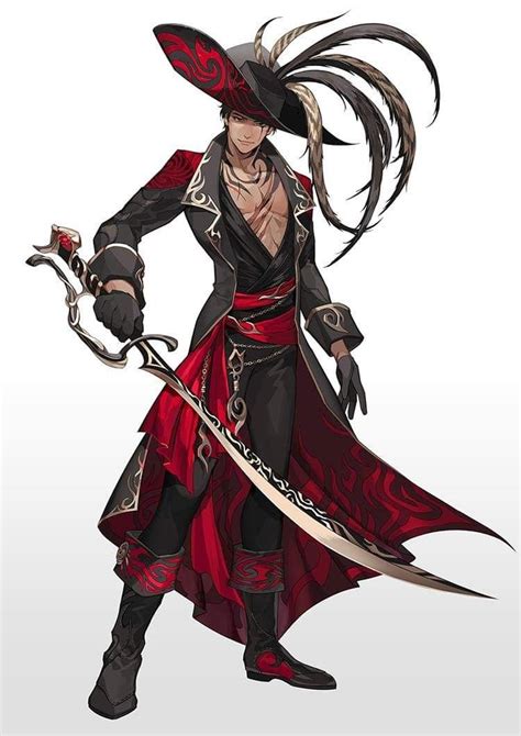 Pin by Dave McGady on Anime Boys/Smexy | Pirate art, Character design ...