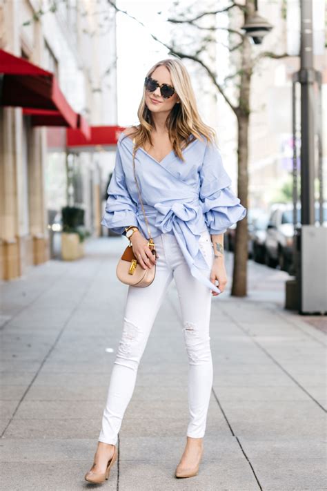 10 STYLISH BLUE TOPS FOR SPRING | Fashion Jackson