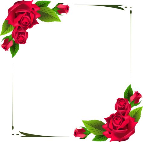 Red Rose Frame | Rose frame, Red roses, Red rose pictures