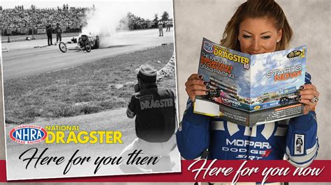 NHRA National Dragster magazine: Still full speed ahead during racing ...