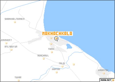 Makhachkala (Russia) map - nona.net