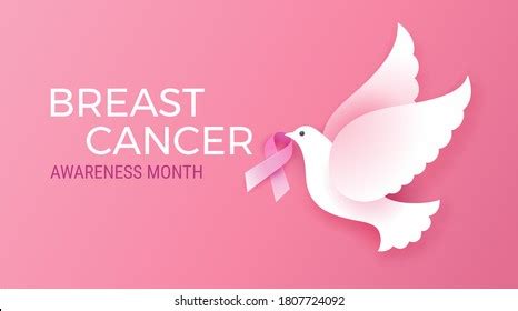 Breast Cancer Awareness Conceptual Vector Illustration Stock Vector (Royalty Free) 1807724092 ...