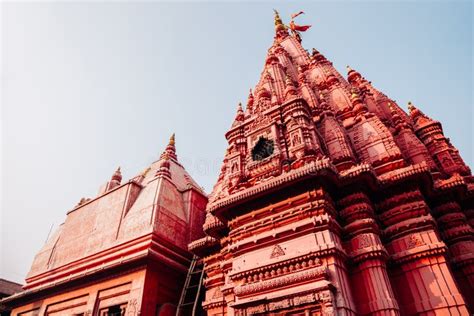 Shri Durga Temple in Varanasi, India Stock Photo - Image of outdoor, city: 113813270