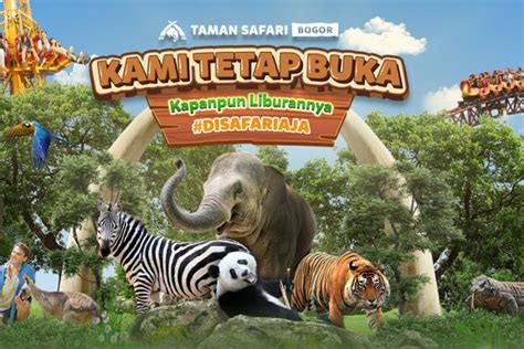 Foto : Cara Beli Tiket Online Taman Safari Bogor dan Harganya