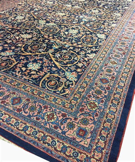 Vintage Persian Tabriz Rug - U-3188 - Lavender Oriental Carpets