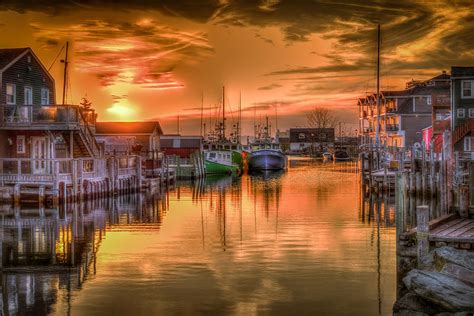 Sunset at Fisherman's Cove Photograph by Jeff Connell - Fine Art America