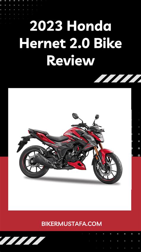 2023 Honda Hornet 2.0 Bike Review - Biker Mustafa