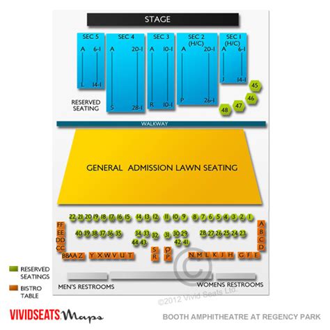 Koka Booth Amphitheatre Seating Chart: A Visual Reference of Charts ...