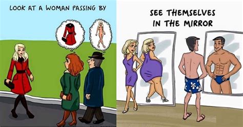 These funny depictions bring out the real differences between men and ...