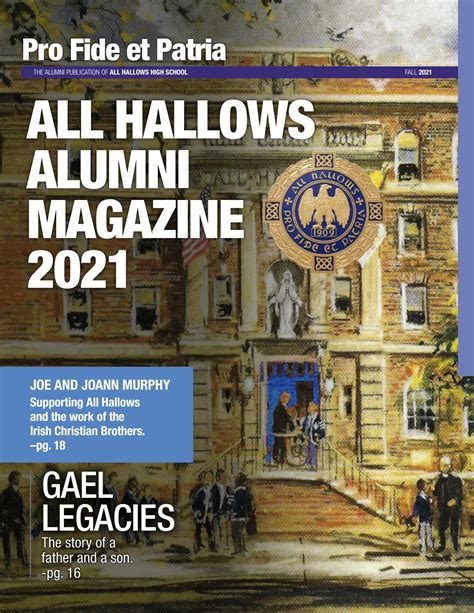 ALL HALLOWS ALUMNI MAGAZINE - FALL 2021 by gaelsmarketing - Issuu