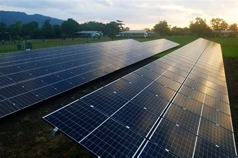 Vanuatu launches country’s first-ever community-run solar power station ...