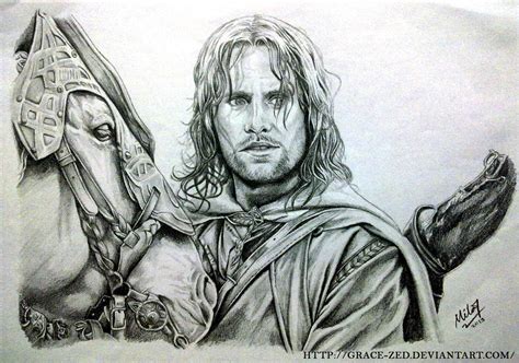 LoTR: Aragorn by Grace-Zed on DeviantArt