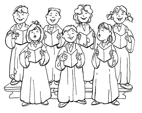 black and white choir clipart 10 free Cliparts | Download images on Clipground 2024