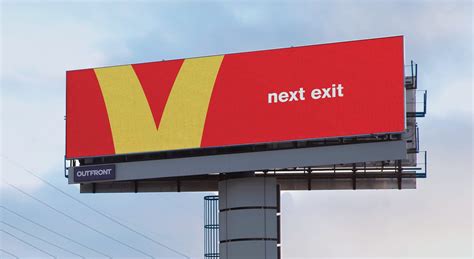 McDonald’s turns it’s golden arches into directional billboards ...