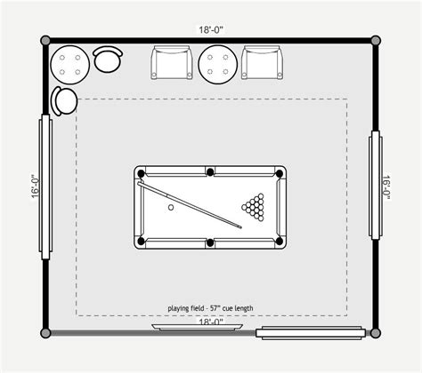 Pool Table Floor Plan - floorplans.click