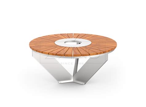 Outdoor tables, stainless steel tables | ZANO Street Furniture