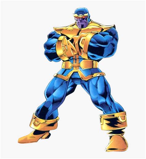 Thanos Marvel Comics - Marvel Comics Thanos Transparent, HD Png Download - kindpng