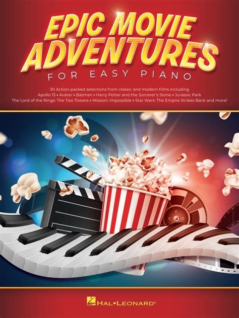 EPIC MOVIE ADVENTURES FOR EASY PIANO - Pats Music Store