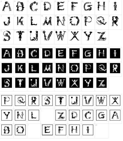 Children Alphabet Font Download