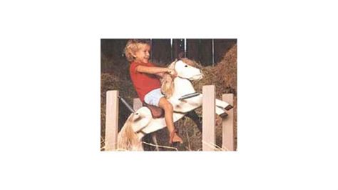 Spring Mounted Rocking Horse – Free Woodworking Plan.com