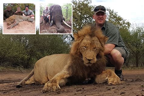 Brit trophy hunter poses over corpses of ‘Big Five’ endangered animals ...