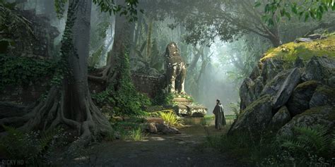 ArtStation - Jungle Ruins | Class Demo